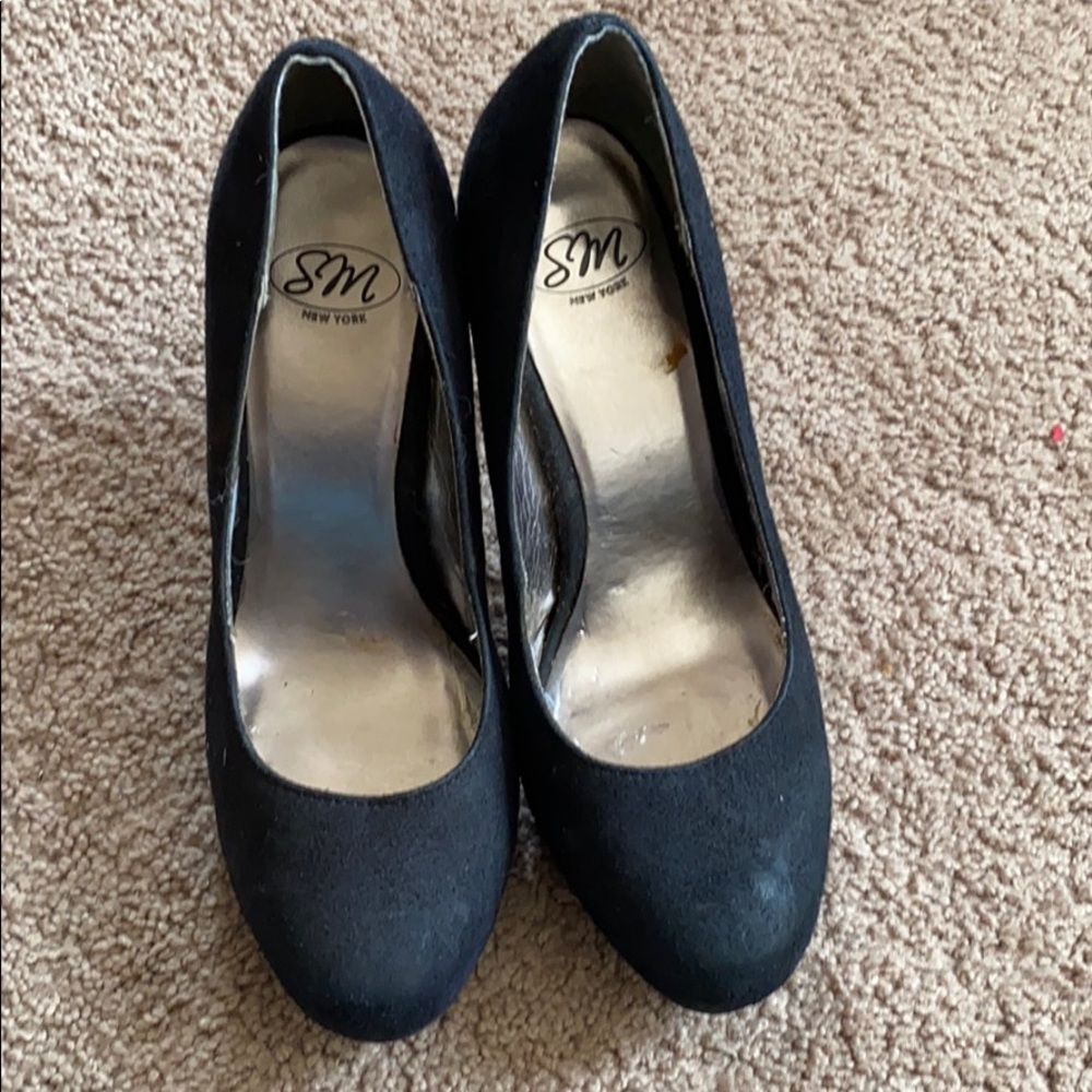 4” Steve Madden black heels
